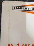 VTG 1960s NOS Harley Davidson Motorcycle Dealership Showroom Tags Collectible