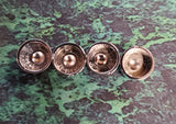 OEM Harley Davidson 1/4" Chrome Bolt Caps Covers Hardware NOS Big Twin 94903-07