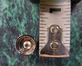 OEM Harley Davidson 1/4" Chrome Bolt Caps Covers Hardware NOS Big Twin 94903-07
