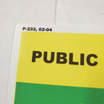 VTG PA Game Commission Public Access Cooperator Sign Poster Mancave Hunting Deco