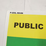 VTG PA Game Commission Public Access Cooperator Sign Poster Mancave Hunting Deco