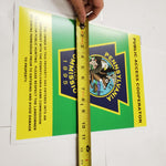 VTG PA Game Commission Public Access Cooperator Sign Poster Mancave Hunting Deco
