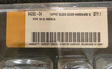 OEM Harley Davidson Chrome Tappet Block Cover Hardware NOS Sportster XL 94282-04