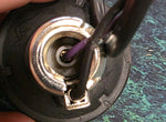 Turn Signal reflector Socket OEM Harley 2 wire Softail Sportster Dyna FAtboy bul