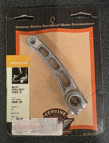 OEM Harley Davidson Chrome Billet Shifter Lever NOS Sportster 883 XL 34540-00