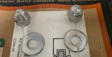OEM Harley Davidson Chrome Windshield Docking Hardware NOS Road King 57280-06