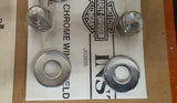 OEM Harley Davidson Chrome Windshield Docking Hardware NOS Road King 57280-06