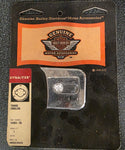OEM Harley Davidson Chrome Billet Transmission Emblem NOS Dyna FXR 14484-95