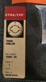 OEM Harley Davidson Chrome Billet Transmission Emblem NOS Dyna FXR 14484-95