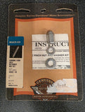 OEM Harley Davidson Chrome Fork Axle Retainer Nut Hardware Kit NOS Dyna 45802-03