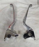 OEM Harley Davidson Chrome Hand Control Brake Clutch Levers Touring FLH 36700065