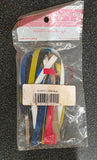 VTG 1970s Hunt Wilde Corp Bicycle Grip Accessories Rainbow Comet Streamers USA