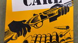 VTG 1961 Pennsylvania Game Commission "Handle With Care" Safety Campaign Poster