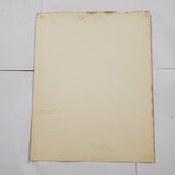 VTG Original July 1963 Pennsylvania Game Commission Food Cover Wildlife Sign