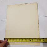 VTG Original July 1963 Pennsylvania Game Commission Food Cover Wildlife Sign