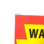 VTG Pennsylvania State Game Commission Warning No Parking Jan. 1988 Sign Mancave