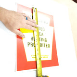 VTG Pennsylvania State Game Commission "Warning Baited Area Hunting Pro..." Sign