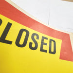 New VTG Pa State Game Commission Closed To All Motorized Vehicles Jan. 1987 Sign
