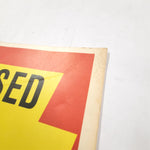 New VTG Pa State Game Commission Closed To All Motorized Vehicles Jan. 1987 Sign