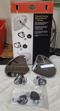 OEM Harley Davidson Chrome Tapered Fairing Mount Mirrors NOS Tri Glide 56000098