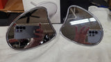 OEM Harley Davidson Chrome Tapered Fairing Mount Mirrors NOS Tri Glide 56000098