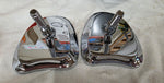 OEM Harley Davidson Chrome Tapered Fairing Mount Mirrors NOS Tri Glide 56000098