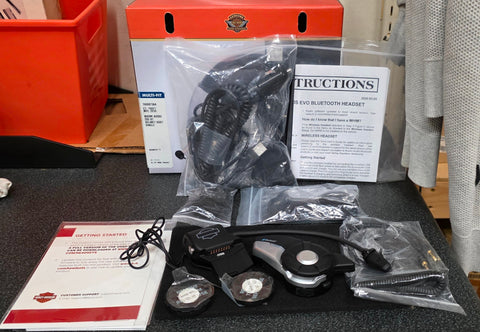 OEM Harley Davidson BOOM! Audio 20S EVO Bluetooth Helmet Headset Dyna 76000736A