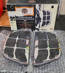 OEM Harley Davidson Smooth Chrome Passenger Floorboards NOS Touring FLT 50296-02