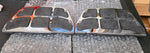 OEM Harley Davidson Smooth Chrome Passenger Floorboards NOS Touring FLT 50296-02