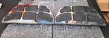 OEM Harley Davidson Smooth Chrome Passenger Floorboards NOS Touring FLT 50296-02