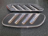 OEM Harley Davidson Centerline Sweep Wing Floorboard Inserts NOS Dyna 50537-07