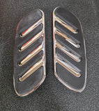 OEM Harley Davidson Centerline Sweep Wing Floorboard Inserts NOS Dyna 50537-07