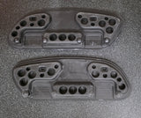 OEM Harley Davidson Centerline Sweep Wing Floorboard Inserts NOS Dyna 50537-07