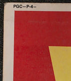 VTG 1960-1980 Pennsylvania Game Commission "Closed To All Vehicles" Penalty Sign