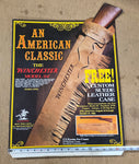 Vtg Winchester model 94 Advertising Poster Sign 24x17 American classic Cardboard