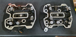 Pair Stock 114 Cylinder Heads Harley M8 Softail Std 280 miles Touring New T/o