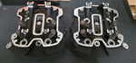 Pair Stock 114 Cylinder Heads Harley M8 Softail Std 280 miles Touring New T/o