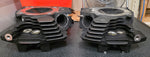 Pair Stock 114 Cylinder Heads Harley M8 Softail Std 280 miles Touring New T/o