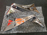 OEM Harley Davidson Chrome Frame Neck Cover Kit NOS Touring Ultra Glide 66345-04