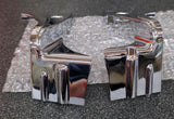 OEM Harley Davidson Chrome Frame Neck Cover Kit NOS Touring Ultra Glide 66345-04