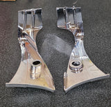 OEM Harley Davidson Chrome Frame Neck Cover Kit NOS Touring Ultra Glide 66345-04