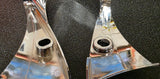 OEM Harley Davidson Chrome Frame Neck Cover Kit NOS Touring Ultra Glide 66345-04
