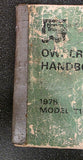 1975 Norton Triumph Trident T160 Maintenance Owners Handbook Manual 00-4222