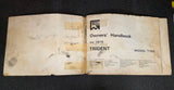 1975 Norton Triumph Trident T160 Maintenance Owners Handbook Manual 00-4222