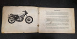 1975 Norton Triumph Trident T160 Maintenance Owners Handbook Manual 00-4222