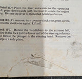 1975 Norton Triumph Trident T160 Maintenance Owners Handbook Manual 00-4222
