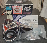 OEM Harley Davidson Chrome Front Right Brake Caliper Cover NOS FXR Dyna 43973-98