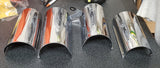OEM Harley Davidson Chrome Upper Fork Slider Covers NOS Road King FLHR 68062-94A
