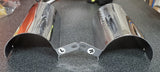 OEM Harley Davidson Chrome Upper Fork Slider Covers NOS Road King FLHR 68062-94A