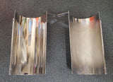 OEM Harley Davidson Chrome Upper Fork Slider Covers NOS Road King FLHR 68062-94A
